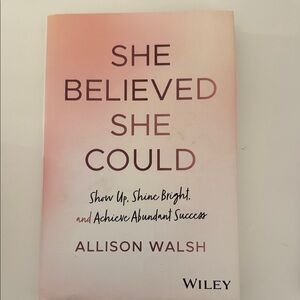 She believed she could Book